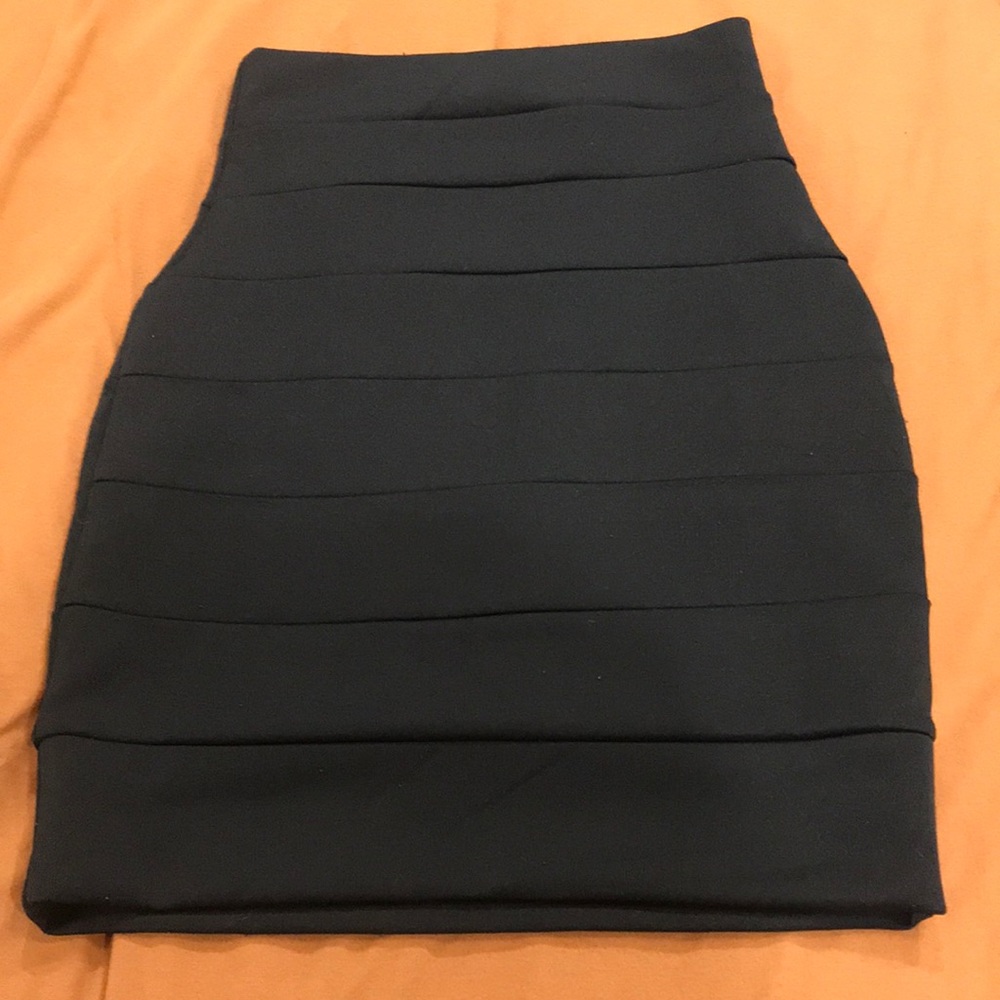 A’gaci black pencil skirt